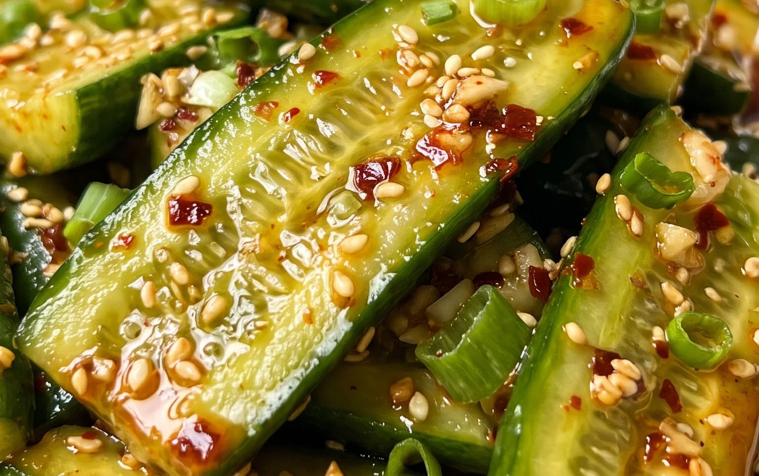 Spicy Asian Cucumber Salad