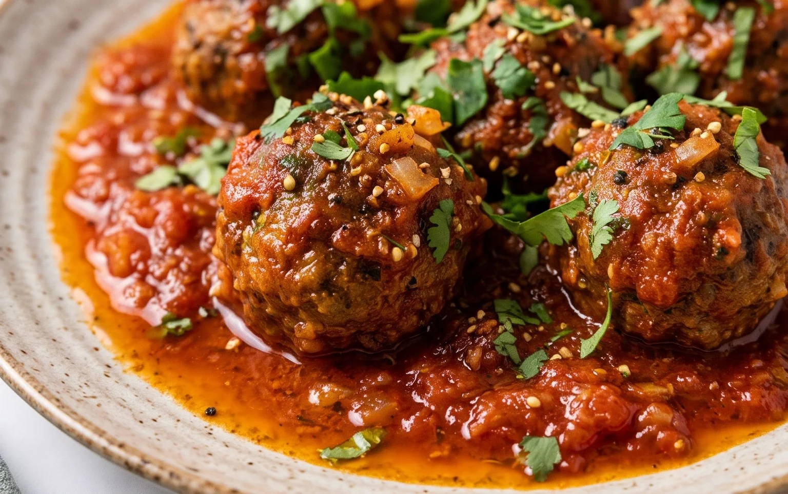 Moroccan Meatballs (Meatball Tagine)