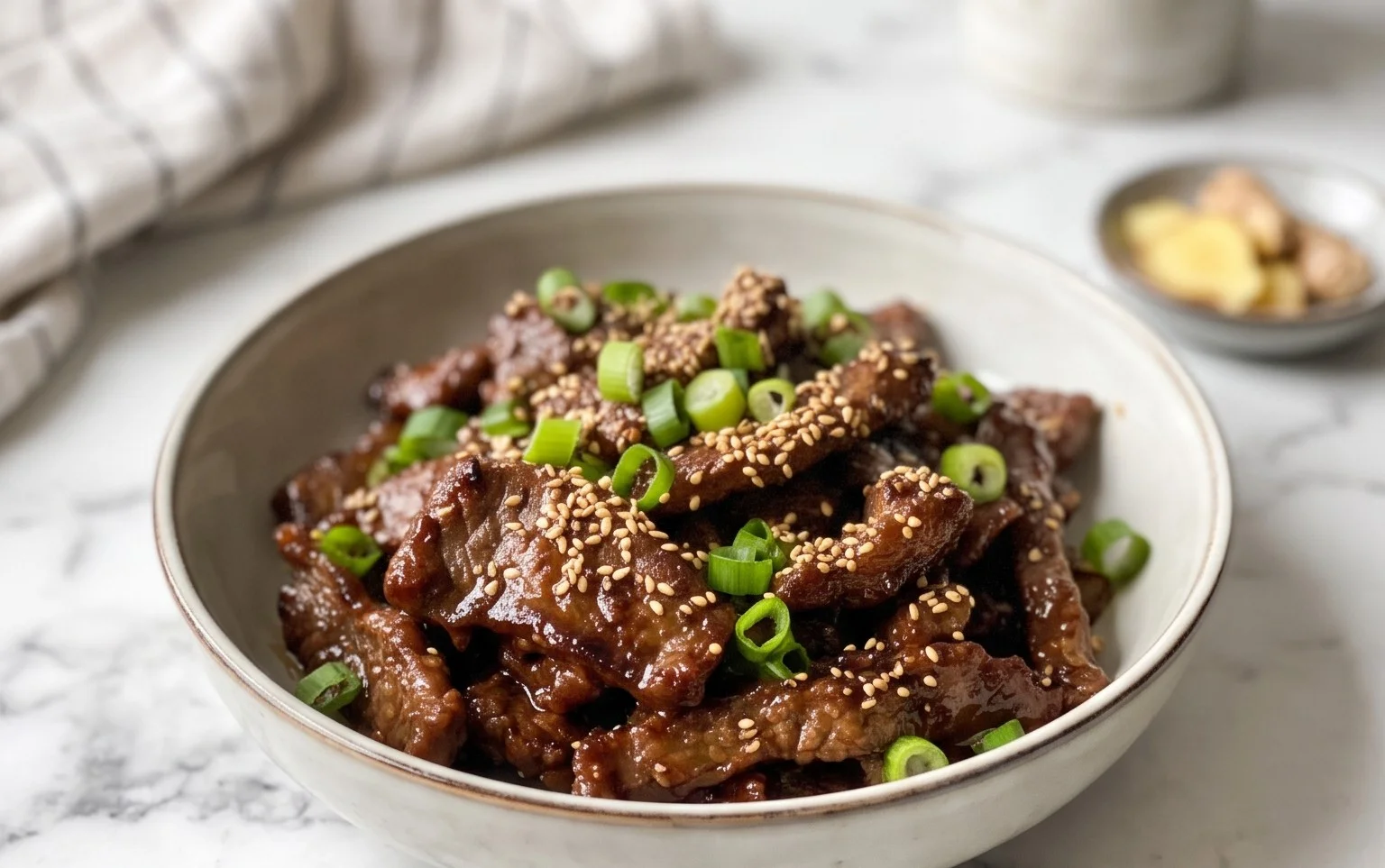 Beste Mongoolse Rundvlees Recept: Mals & Snel